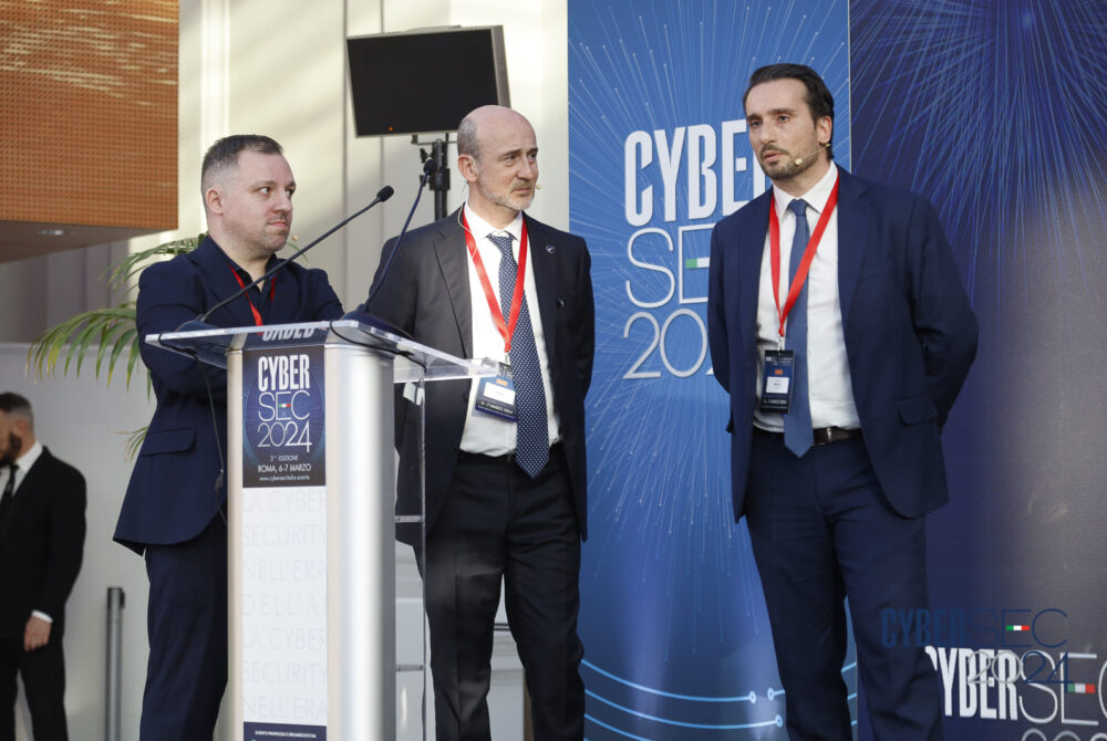 Alessandro Ghezzi, Senior Sales Engineer, CrowdStrike, Andrea Licciardi, Senior Cybersecurity Manager, Tecnimont e Founder and Leader, CISOs4AI, Alessio Mercuri, Senior Security Engineer, Vectra AI