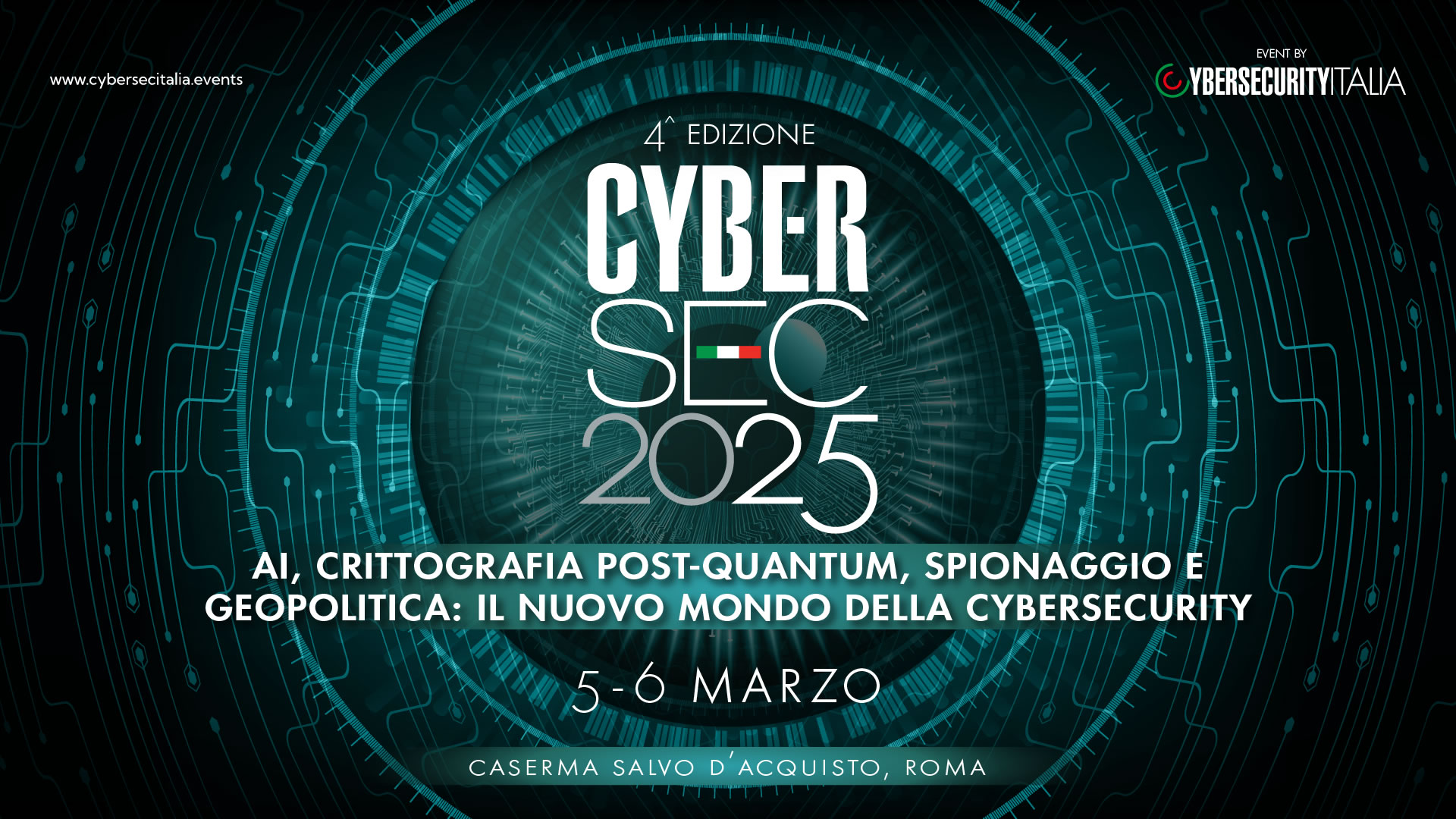 Locandina CyberSec2025